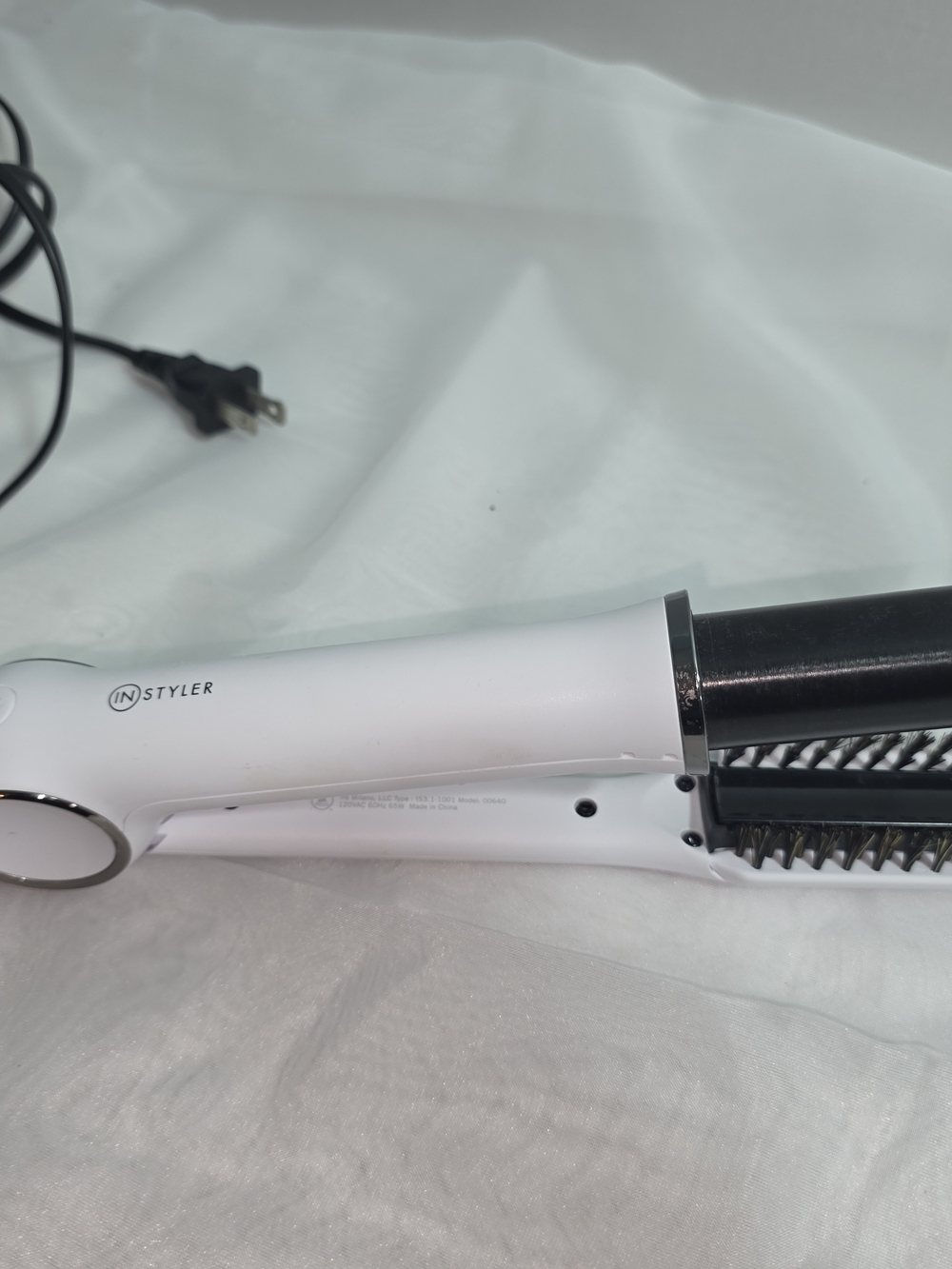 InStyler White Hot Air Styling Brush for Women